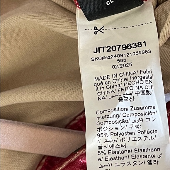 Rust Crushed Velvet Floral Dress Open Back Bow Y2K Fairycore Whimsigoth 2XL NWT - Picture 10 of 11